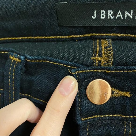 J Brand Brooke Mid-Rise Skinny Jeans Aura Dark Wash size 26 - Picture 9 of 15